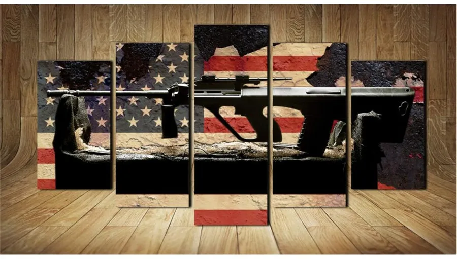

Модный фон с американским флагом, Настенная картина, холст, художественное украшение для гостиной, без рамки, высокое качество