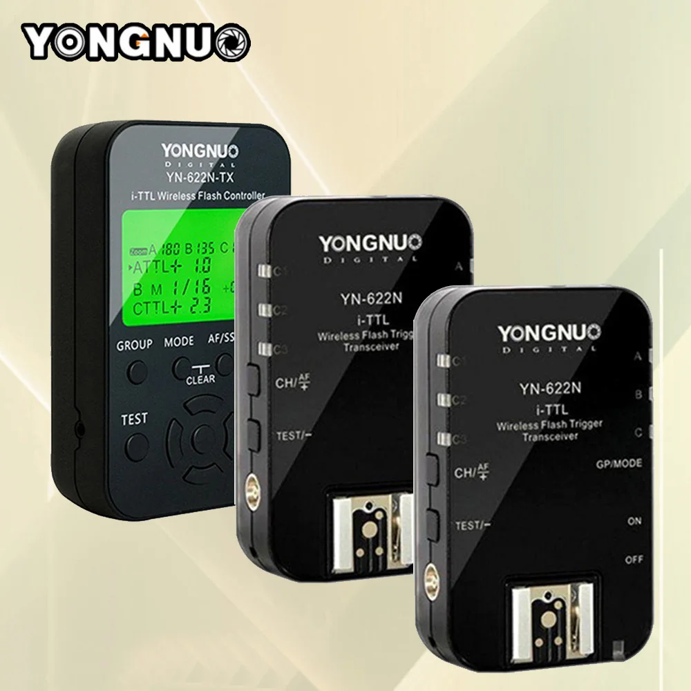 Беспроводной триггерный трансивер Yongnuo YN622N + TX i TLL для камер Nikon D7100 D5200 D5100 D5000 D3200