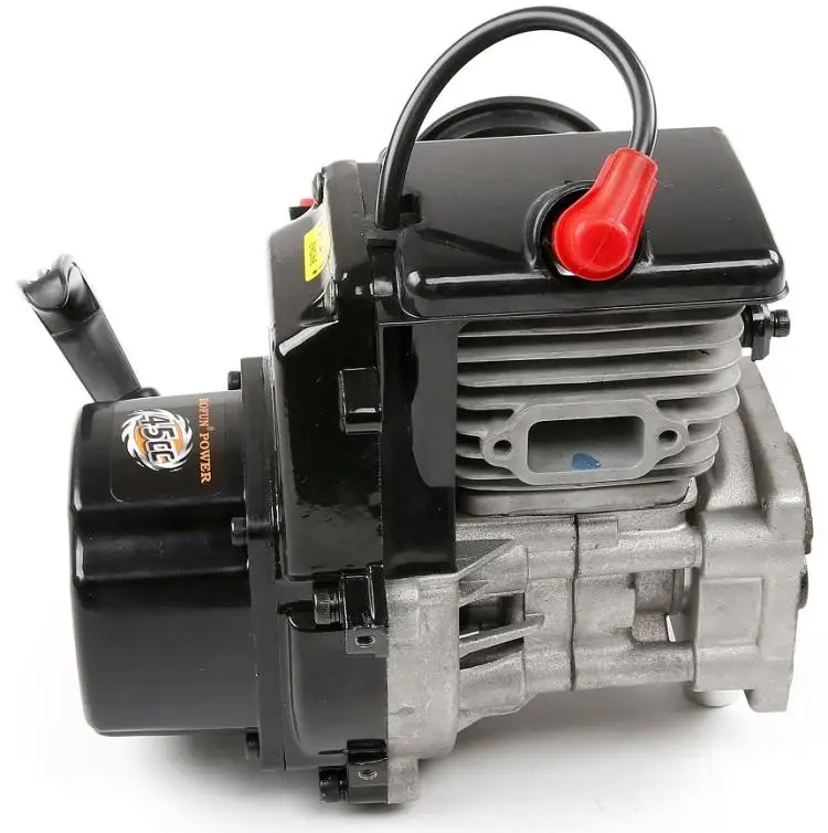 45CC 4 болта двигатель с Walbro 1107 Carb NGK Свеча зажигания для 1/5 Losi 5ive-t км X2 Rovan LT HPI Rofan Baja 5B 5T Rc части двигателя