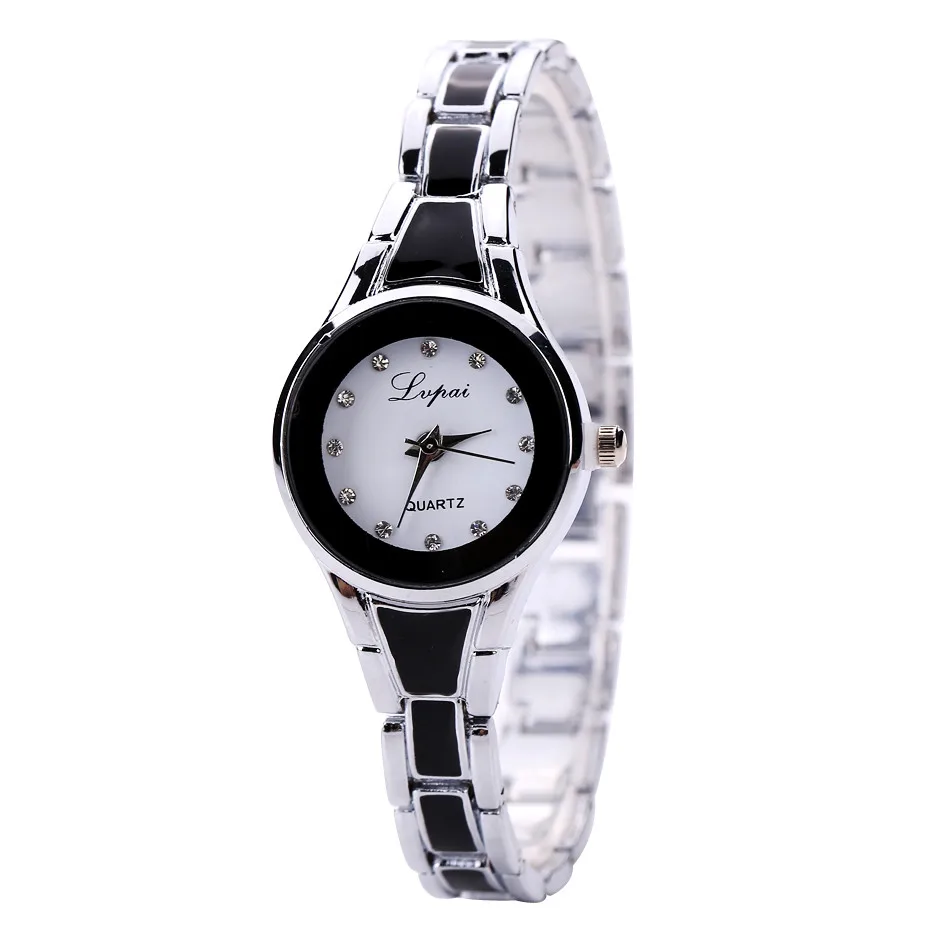Женские часы от ведущего бренда роскошные Vente chaude De Mode Luxe Femmes Montres браслет Montre