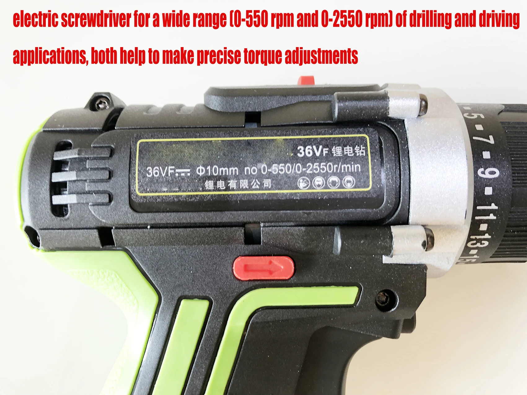 Шуруповерт двухскоростная электрическая дрель беспроводная ручная миниатюрная