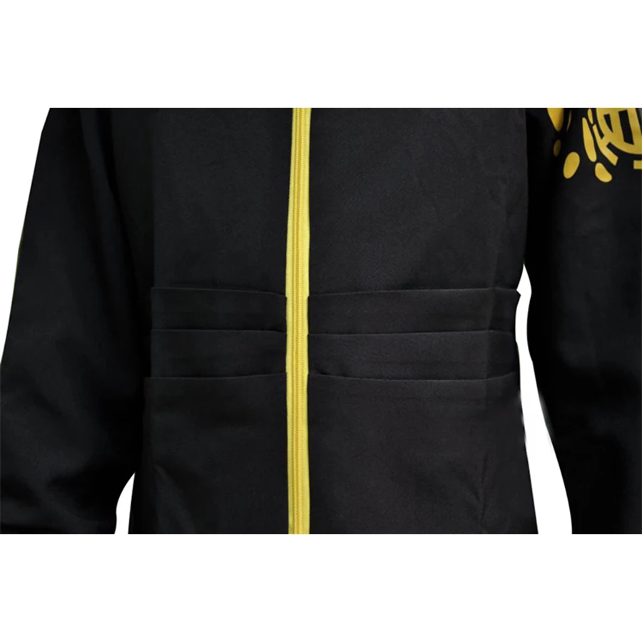 Горячая продажа Аниме Косплей Костюм цельный Трафальгар закон плащ пальто