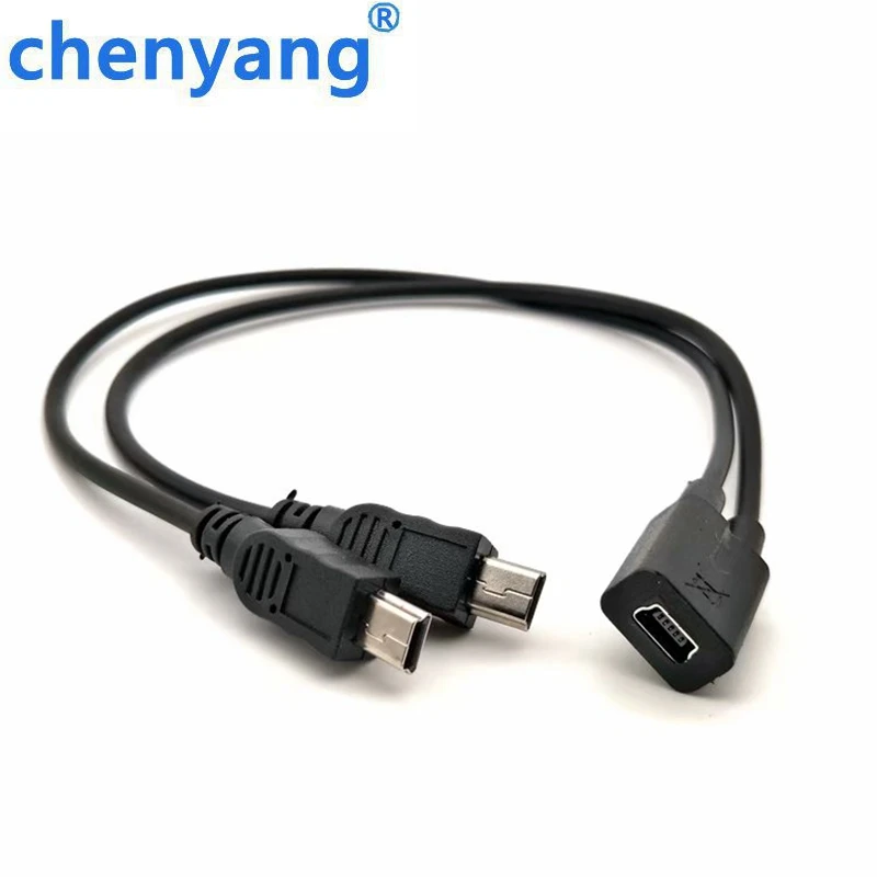 Кабель разветвитель Mini USB 1 2 0 5 контактный переходник Мама папа высокоскоростной