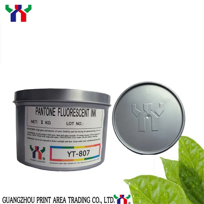 1 кг высококачественные 802 зеленые флуоресцентные чернила для офсетной печати -
