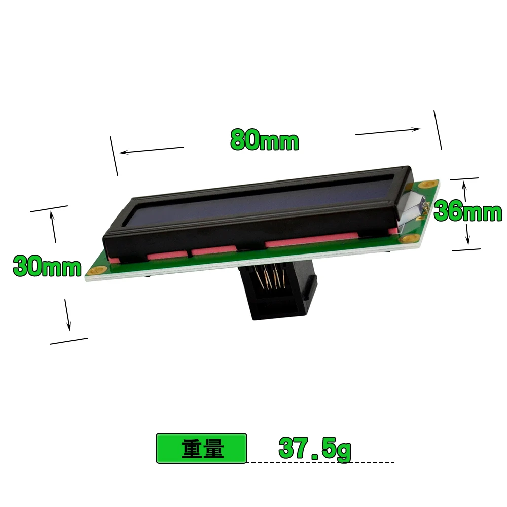 Keyestudio простой разъем RJ11 I2C 1602 ЖК-модуль-180 градусов интерфейс для Arduino STEM |