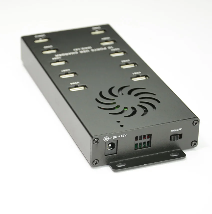 Бесплатная доставка USB-концентратор для зарядного устройства из алюминия вход 12