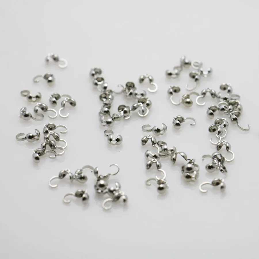 Металлические кнопки с серебряной пластиной 10 шт. фитинги для аксессуаров