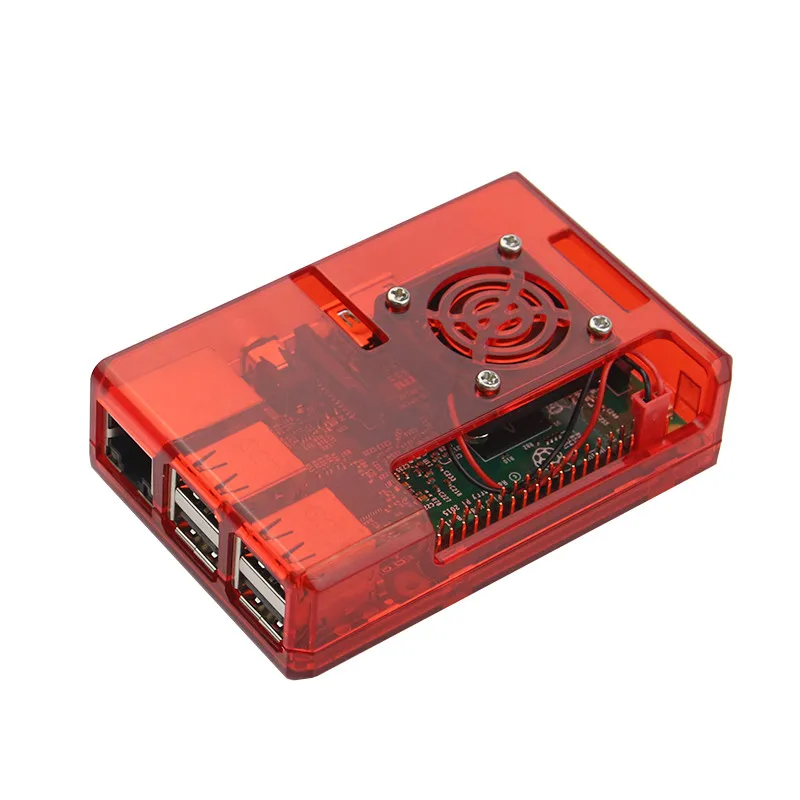 Прозрачный/красный/синий чехол для процессора Raspberry Pi 3 + RPI | Игрушки и хобби
