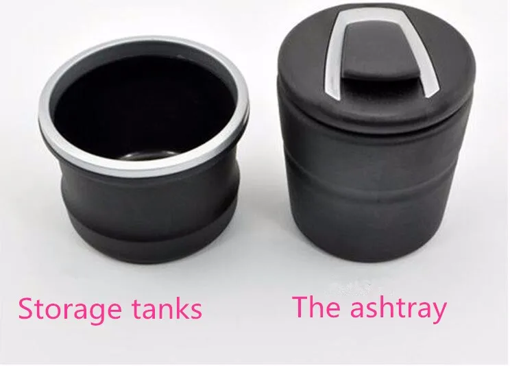 

High-quality Car Ash Holder Tray Ashtray Storage Cup With LED for fiat punto 500 bravo freemont stilo panda ducato accessories