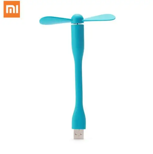 100% Оригинальный Портативный USB вентилятор Xiaomi Mijia для внешнего