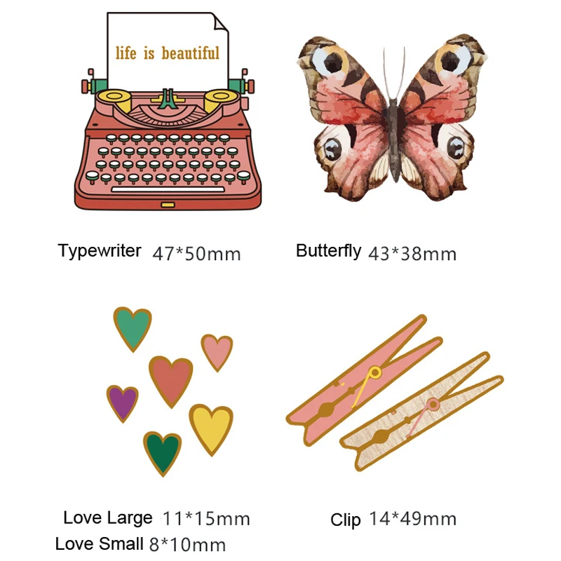 Lovedoki 2018 вышитые наклейки для ноутбука аксессуары планировщика diy дневник