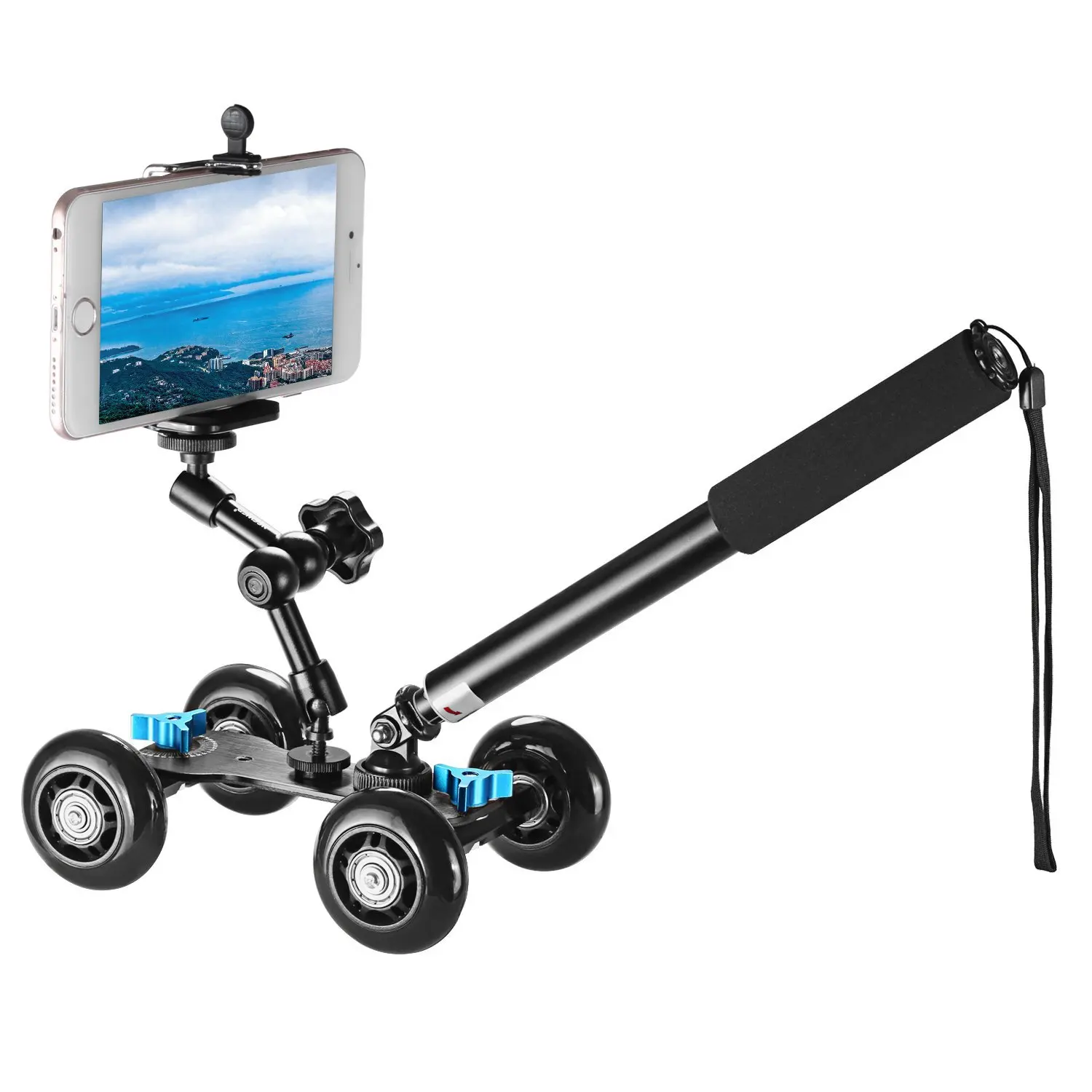 Камера Dolly Kit мобильный вращающийся скользящий стабилизатор ручной монопод 7