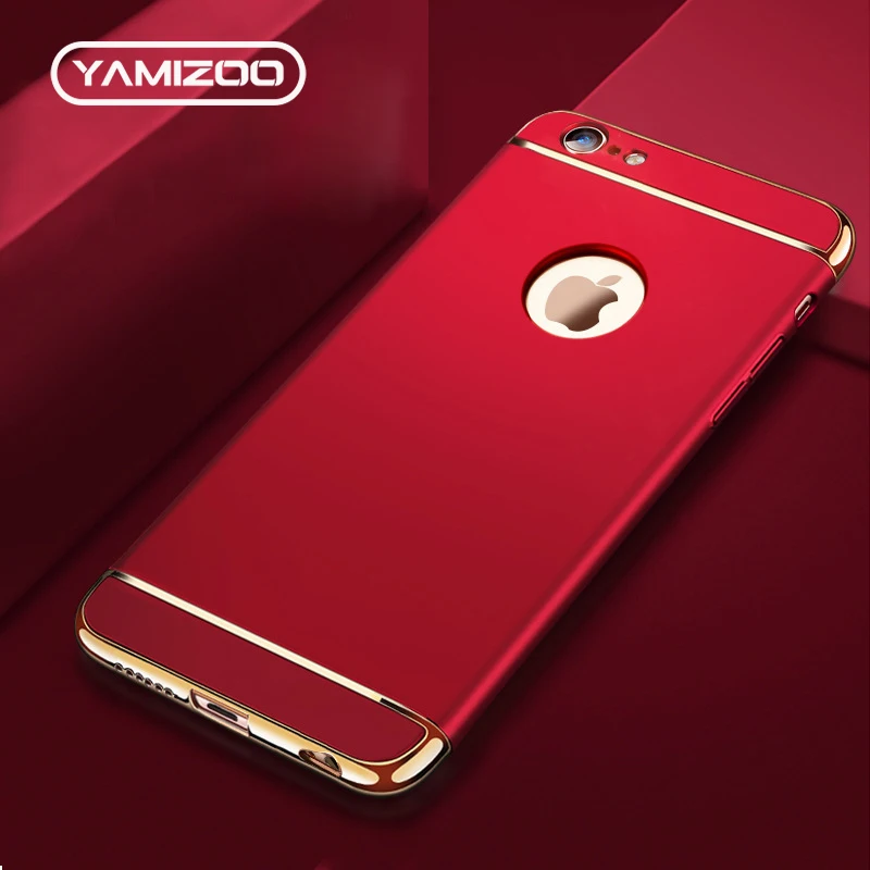 YAMIZOO 5 5s Case For iPhone 6 6s 7 Luxury Hard Full Coverage Phone Cases On 8 x Cover Plus se |