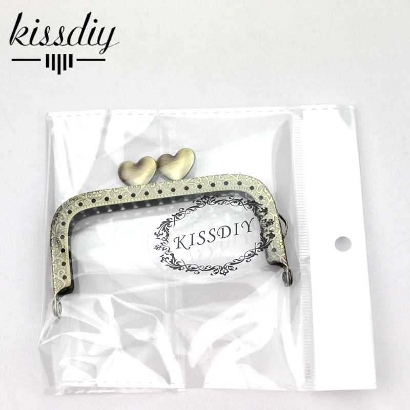 Металлическая рамка для кошелька KISSDIY 10 шт. 8 5 см застежка ручка клатча сумки