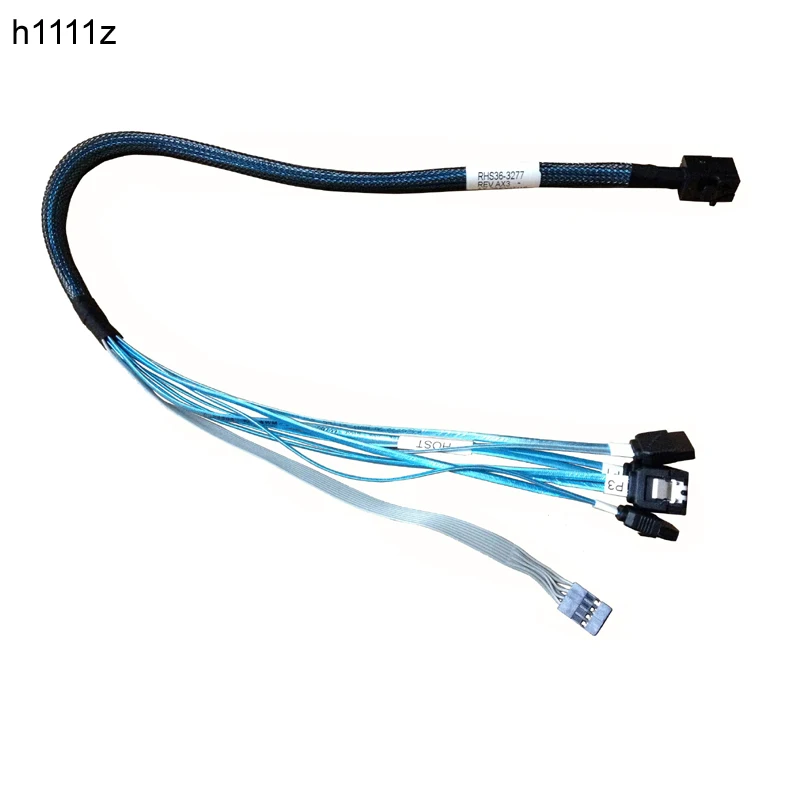 Новый SFF8643 на 4SATA кабель для вентиляторов 45 см внутренний HD Mini SAS обратного