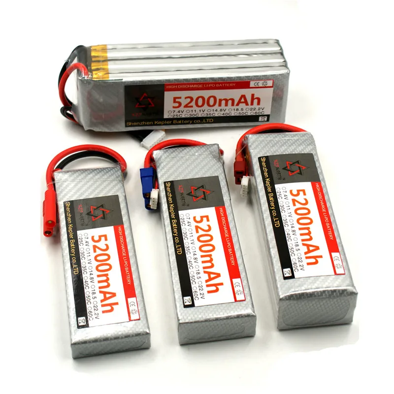 Литий полимерный аккумулятор 11 1 V 3S RC 1100 3500 4000 5200mAh 30C 40C для радиоуправляемых
