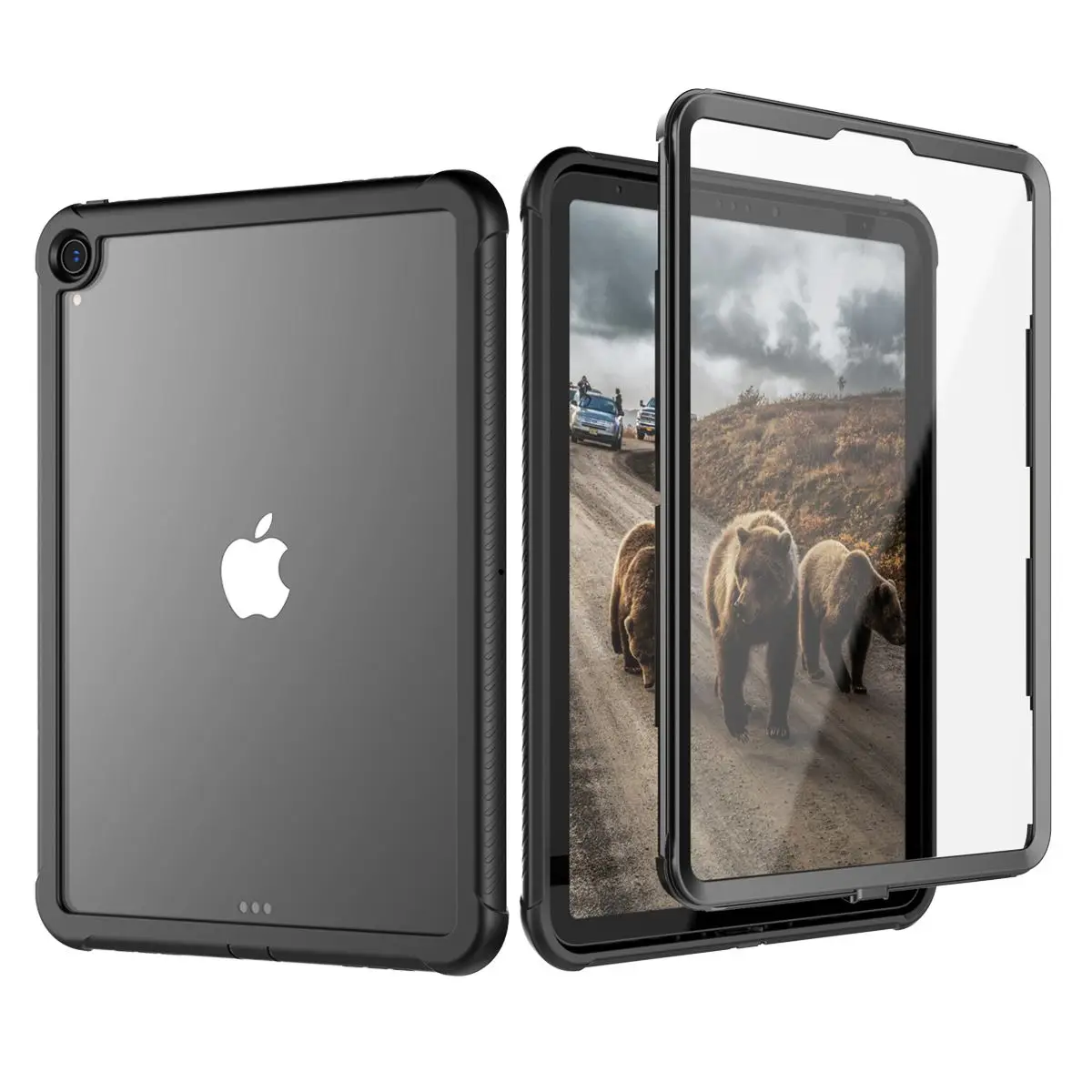 

For Ipad Pro 11 Inch 2018 Case 360 Degree Protection 2 In 1 Screen Protector Anti-scratch Shockproof Cover For Ipad Pro 11 2018