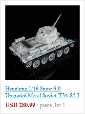 2,4G Henglong 1/16 зеленый 6,0 Пластик Ver советский T34-85 RTR радиоуправляемая модель танка 3909 TH12925