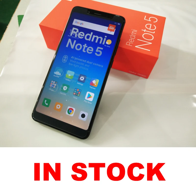 Глобальная версия Xiaomi Redmi Note 5 4 ГБ 64 99 &quot18:9 полный Экран смартфон с двумя камерами