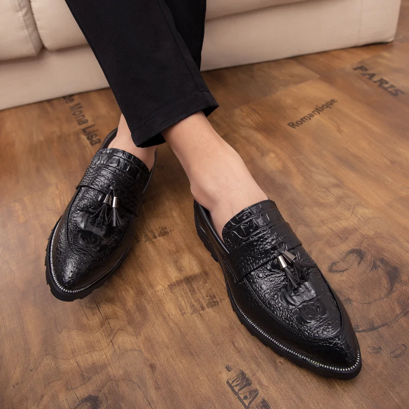 ARUONET/классические кожаные туфли Zapatos De Hombre Vestir дизайнерская повседневная кожаная