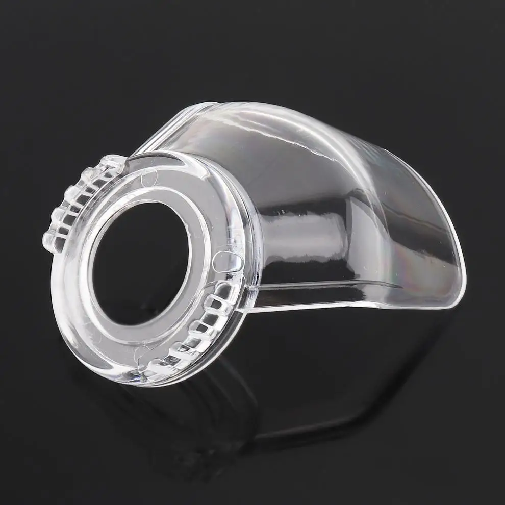 Маленькая безопасная Прозрачная защитная крышка для резки Пыленепроницаемая