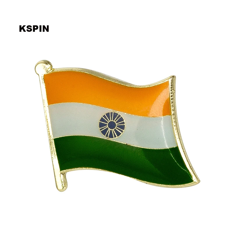 Индийский флаг значок на лацкан 300 шт. фотозначок|badge badges|india flag pinflag badge |