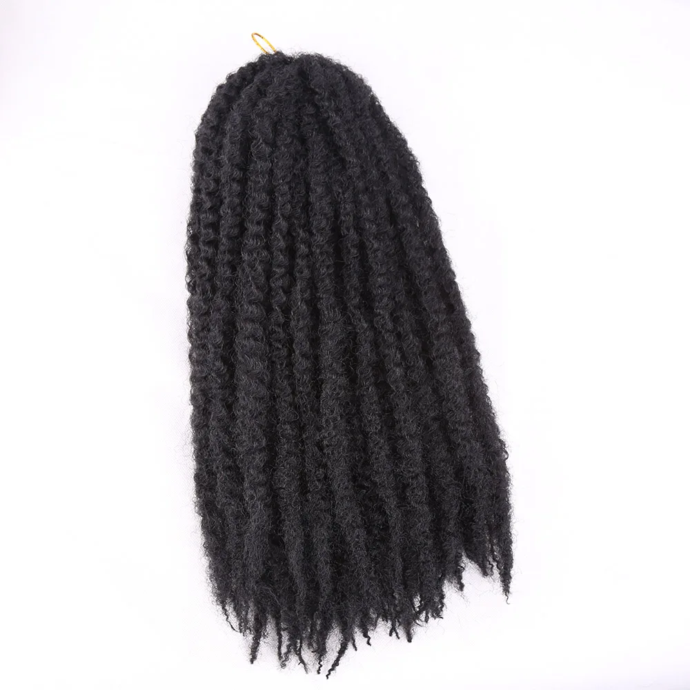 Amir hair 18 дюймов Синтетические Marley косы с эффектом деграде (переход от темного к