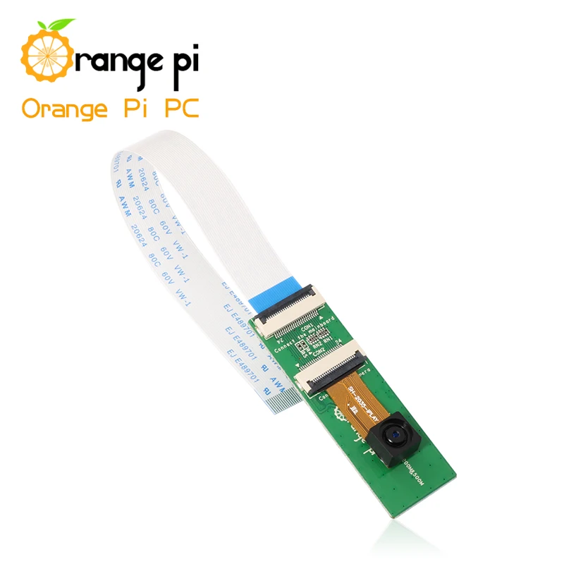 Оранжевый Pi PC2 набор 9: Pi PC2 и 2MP Камера с составным широкоугольным объективом