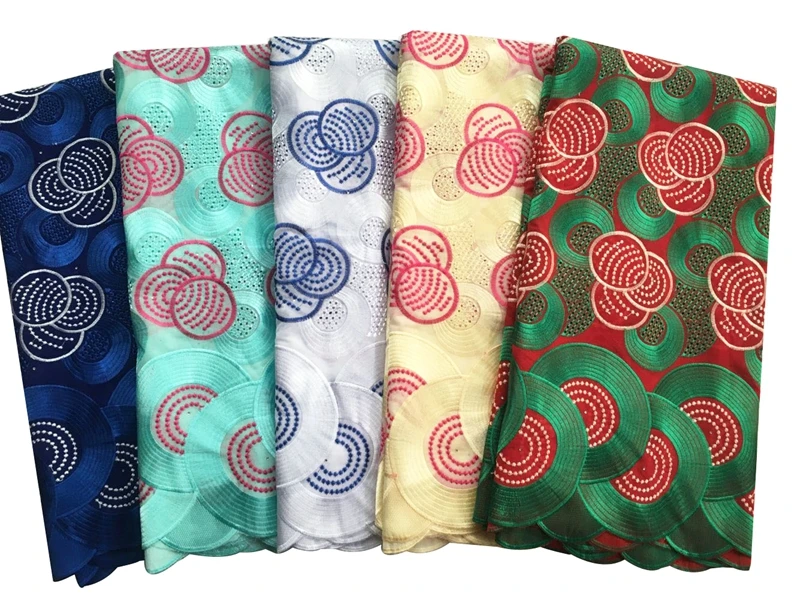 

Free shipping red green high quality dry swiss voile lace african cotton lace fabric royal blue white nigerian lace latest