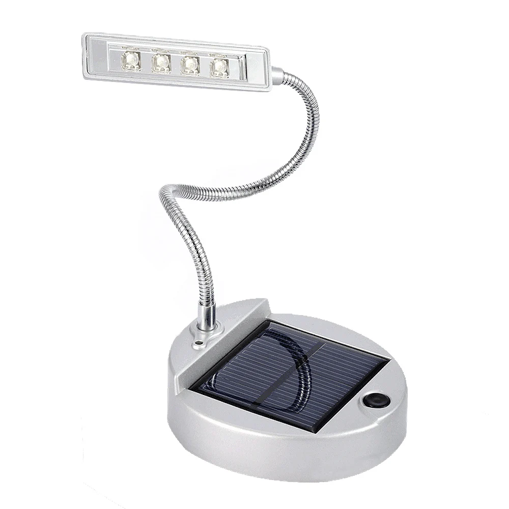 Mumeng Солнечный свет книги 4 светодиода USB Гибкая Настольная лампа 0.24 Вт студент