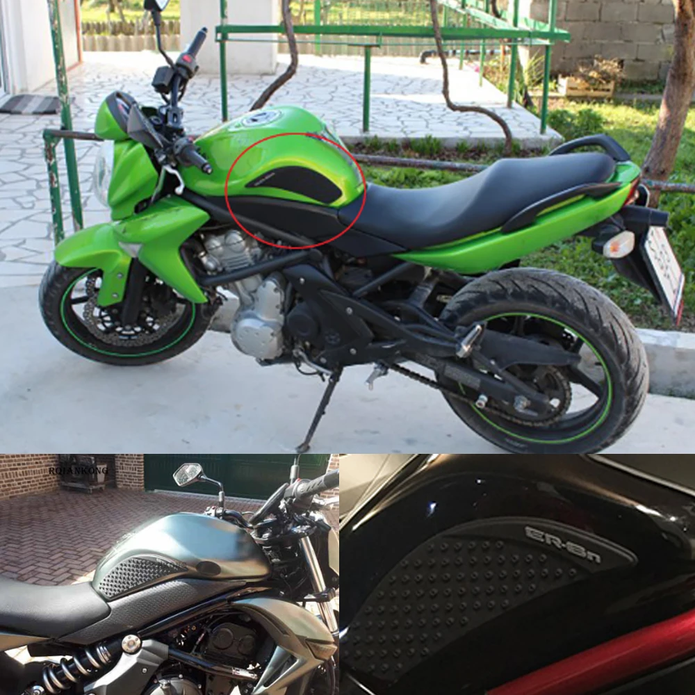 Наклейка на бак мотоцикла для Kawasaki ER 6N ER6N 6 N ER-6N 2006-2015 наклейка бензобак и