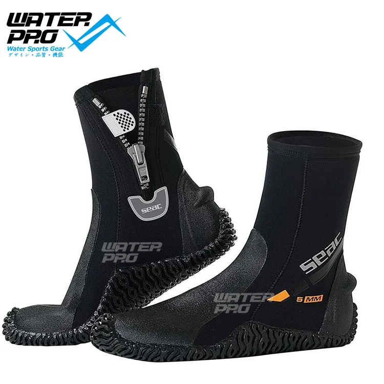 

Seac Sub Basic HD 5mm Neoprene Scuba Boots with Side Zipper