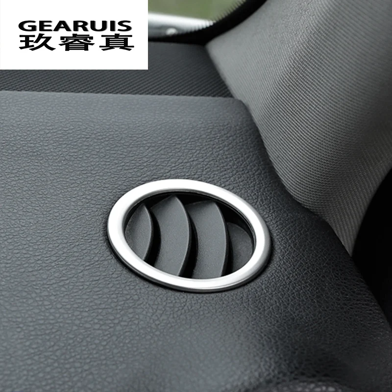 Стайлинг автомобиля 2 шт./компл. декоративная отделка из нержавеющей стали для