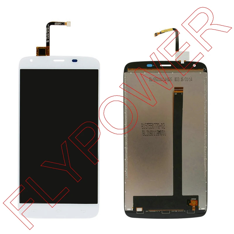 Для Doogee T6/T6 Pro ЖК дисплей Дисплей + белый Сенсорный экран планшета сборки по