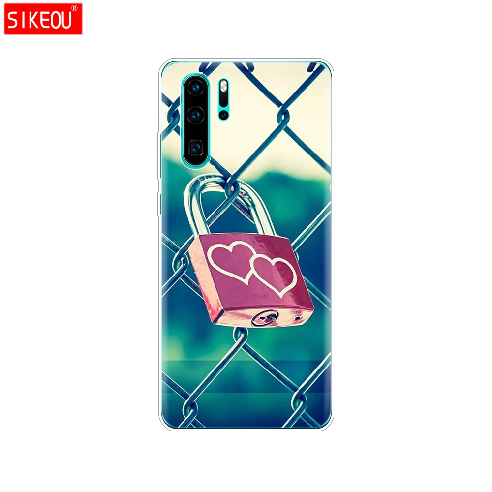 Чехол для Huawei P30 Pro чехол P30Pro силиконовый из ТПУ задняя крышка телефона фонарь 30