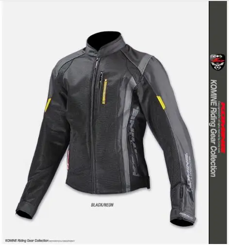 2018 New KOMINE JK095 breathable mesh racing ride high-performance drop resistance clothing motorcycle jacket