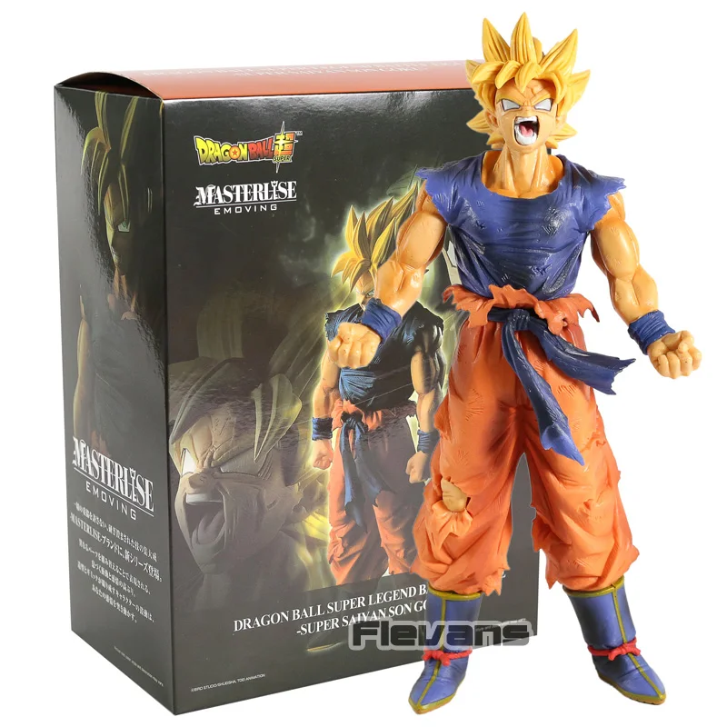 A box Dragon Ball Super Battle Legend SSJ Goku Kuji Prize Figure Collectible Model Toy - Цвет: A box