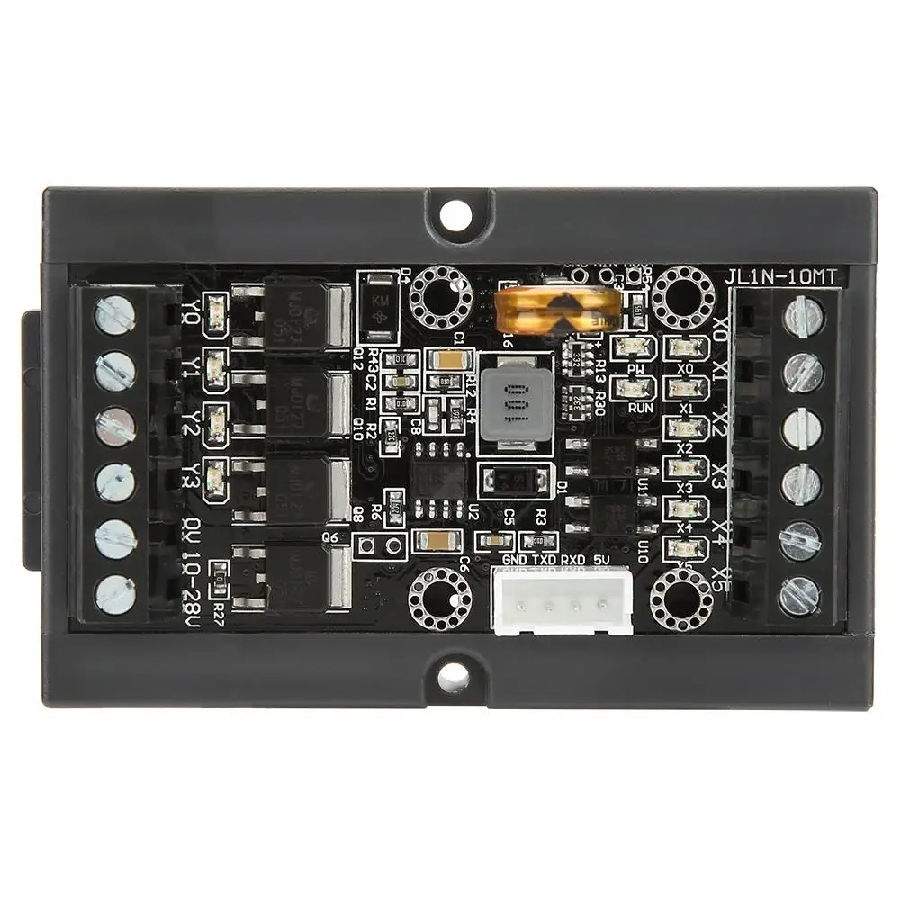 Релейный модуль с plc разъемом промышленный Управление доска FX1N-10MT программируемый реле задержки модуль с оболочкой