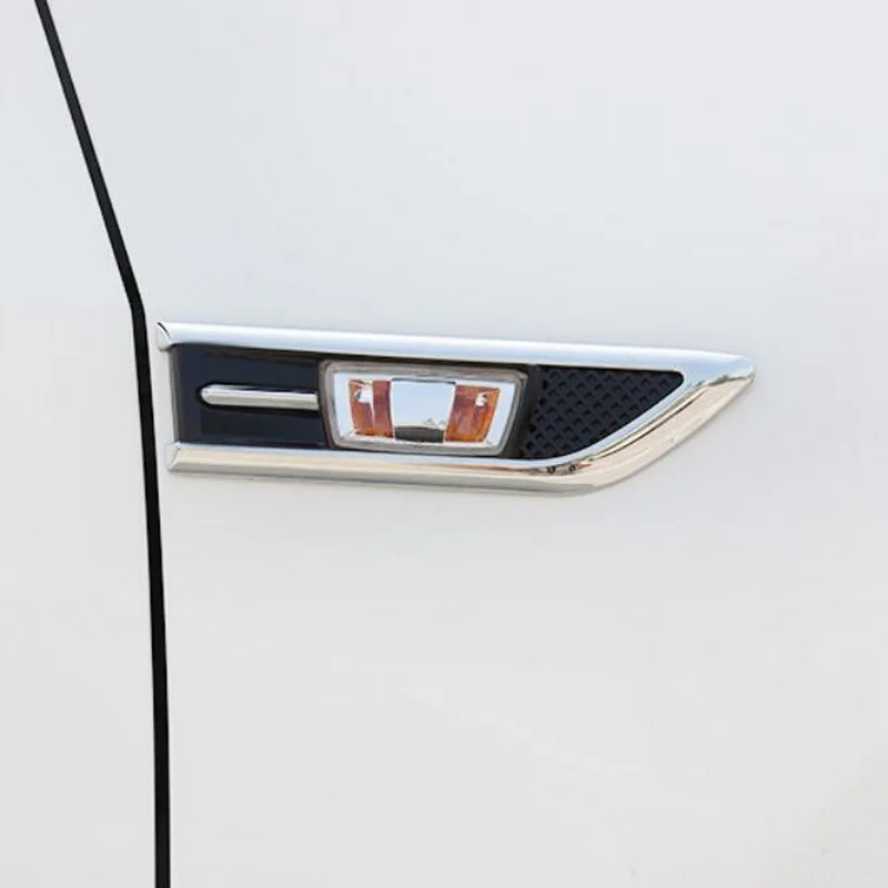 Тонлинкер наклейки для Chevrolet Cruze 2017-18 стайлинга автомобилей 2 шт. хромированный
