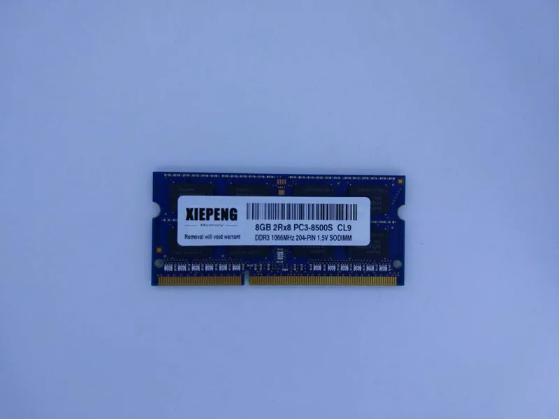 Оперативная память для компьютера 8 ГБ 2Rx8 PC3-8500S RAM DDR3 4G 1066 МГц HP все-в-одном 200- 5120 5130
