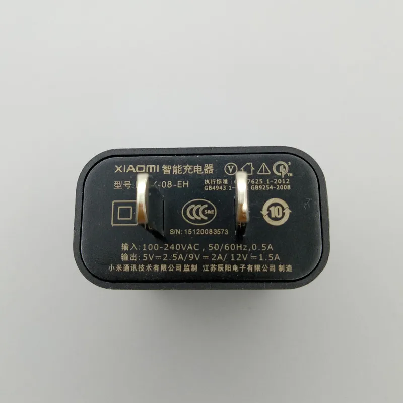 Xiao mi 9v2a 12v1. 5a 18 Вт QC3.0 Usb быстрое зарядное устройство Быстрая Зарядка адаптер type C кабель для mi 6 A3 mi x 2S 3 MAX 2 3 Poco F1 - Тип штекера: US Charger only