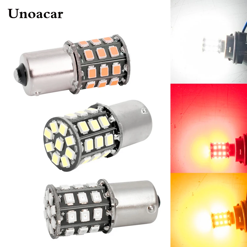 20 шт. BA15S P21W R5W R10W 1156 1141 1003 33 SMD 2835 светодиодные задние поворотные сигнальные лампы