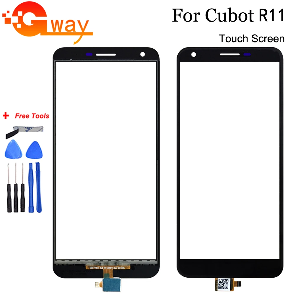 5.5&quot For Cubot R11 Touch Panel Screen Digitizer Replacement Glass Sensor + Tools+Adhesive | Мобильные телефоны и