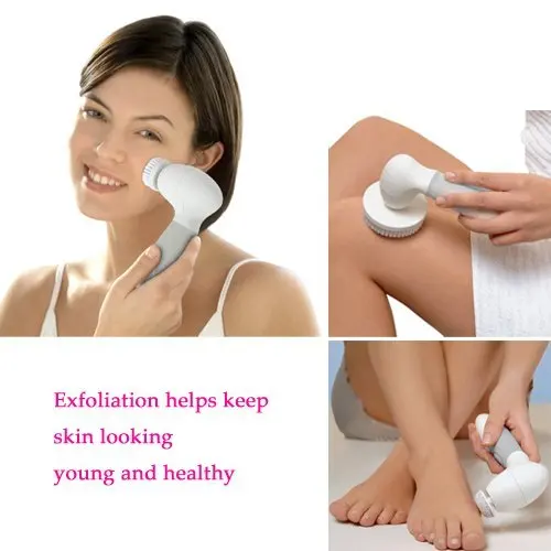 Очиститель кисть для ухода за кожей массаж Отшелушивающий скраб тела спа