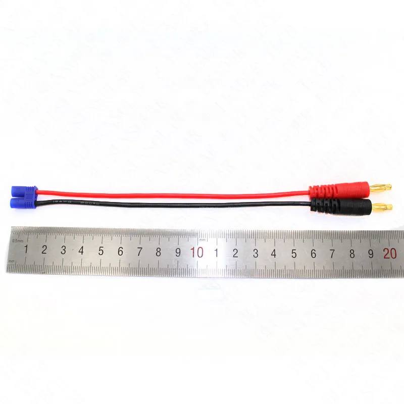 50 шт./лот OEM качество EC2 штекер к 4 мм банановый для батареи RC lipo переходник DZ0304 |
