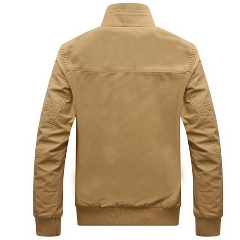 

Winter Jacket Men`s Casual Jacket Cotton Stand Collar Coats Army Military Outdoors Men Male Clothes Overcoat