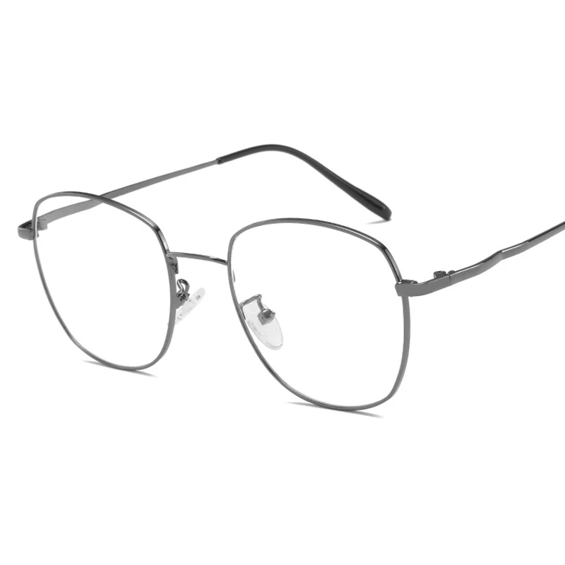 Новая Квадратная Металлическая оправа для очков в стиле ретро декоративные очки