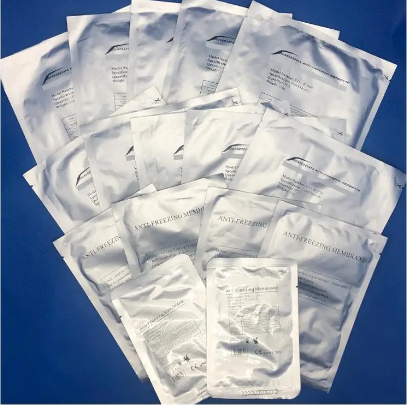 

2020 new AntiFreeze Membrane Big Size 34*42cm 50pieces for Cryolipolysis Freeze Fat Machine