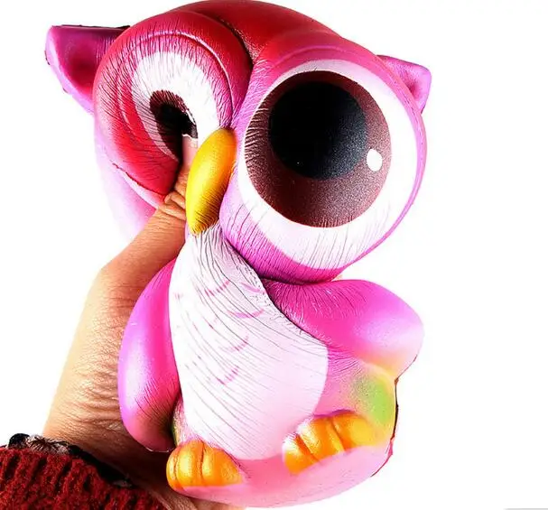 15cm Lovely Galaxy Owl Fun Hamster Squishy Decor Slow Rising Kid Toy Squeeze Relieve Anxiet Gift Anti Stress | Игрушки и хобби