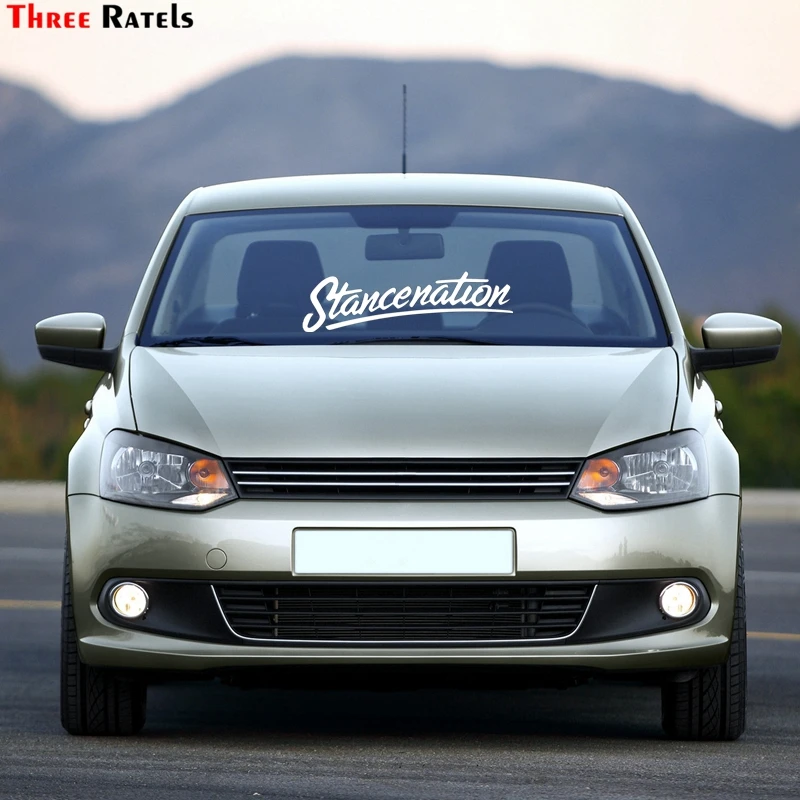 Three Ratels TZ-607 15*47.2cm 1-2 Pieces STANCENATION Car Stickers And Decals Auto Sticker | Автомобили и мотоциклы